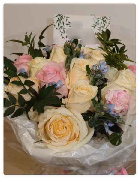 11朵香槟玫瑰白玫瑰混搭 11朵香槟玫瑰白玫瑰混搭